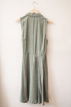 Load image into Gallery viewer, Anthropologie Size 12 Sleeveless Tencel Wrap Dress
