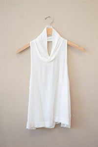 Free People Size X-Small Sleeveless Cowel Neck Top