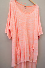 Load image into Gallery viewer, Free People Size Large Slub Knit Tunic Top
