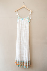 Cecilia Prado Size Medium Hand Knit Maxi Dress