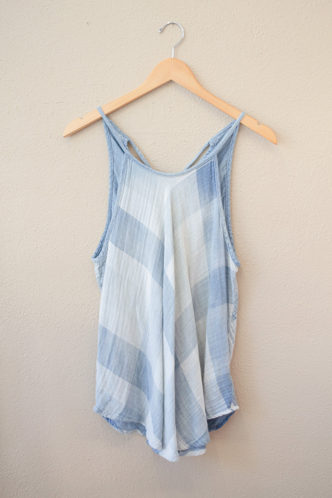 Cloth & Stone Size X-Large Flannel Pattern Tank Top