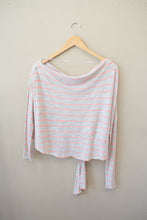 Load image into Gallery viewer, We the Free Size X-Small Striped Wide Neck Top

