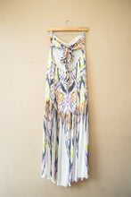 Load image into Gallery viewer, Free People Size Medium Strapless Printed Maxi Dress
